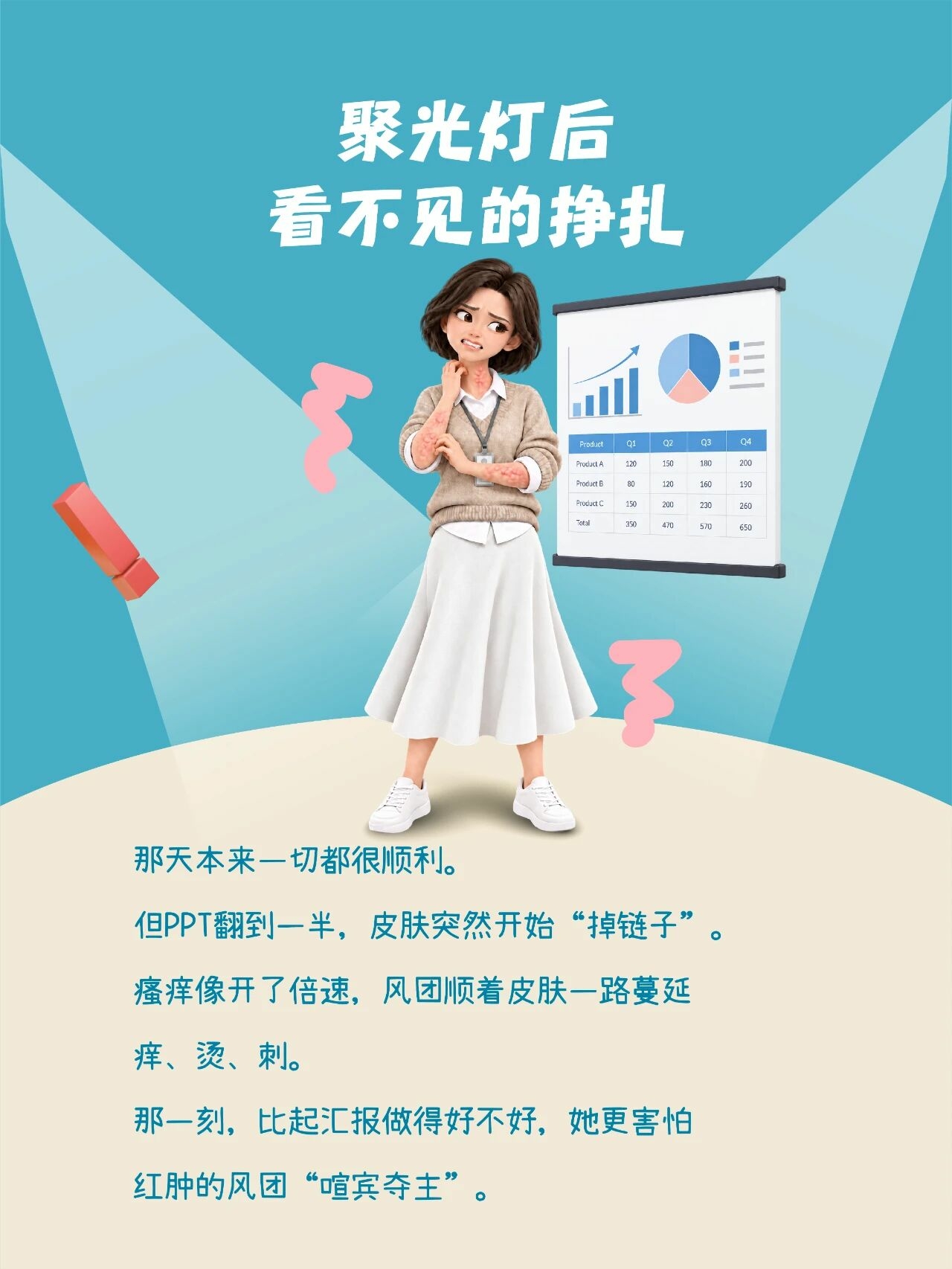 世界荨麻疹日｜让瘙痒退场，让自信登场配图2